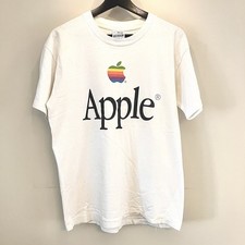 🌈T-Shirt Vintage Screen Stars Apple Computer Arcobaleno | Uomo Medium | USA | anni 90
