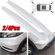 2pcs Car Bumper Guard Corner Protection Strip Scratch Crash Blade Anti-collision