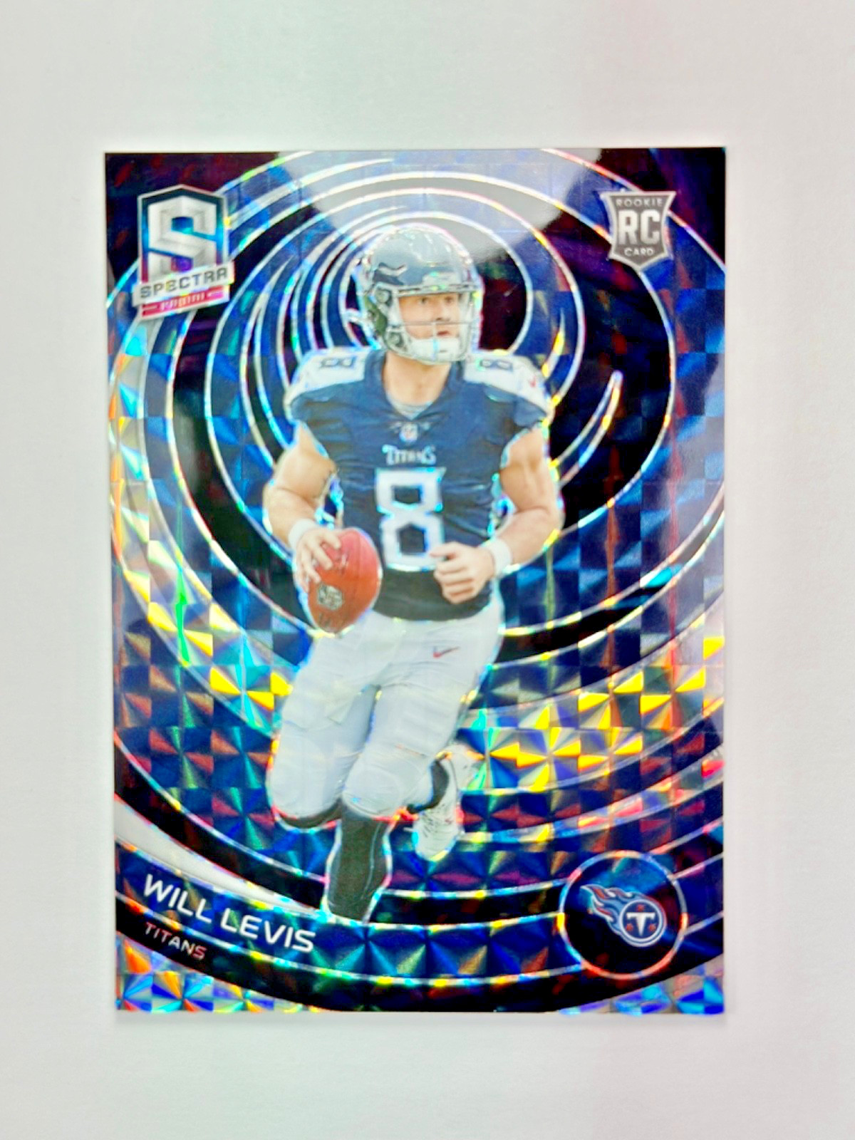 2023 PANINI SPECTRA WILL LEVIS ROOKIE INTERSTELLAR PRIZM #138 SSP /60