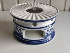 2 tlg. Gallo - Royal Crown Delft - St&ouml;vchen - Porzellan - Untersetzer Kaffee/Tee