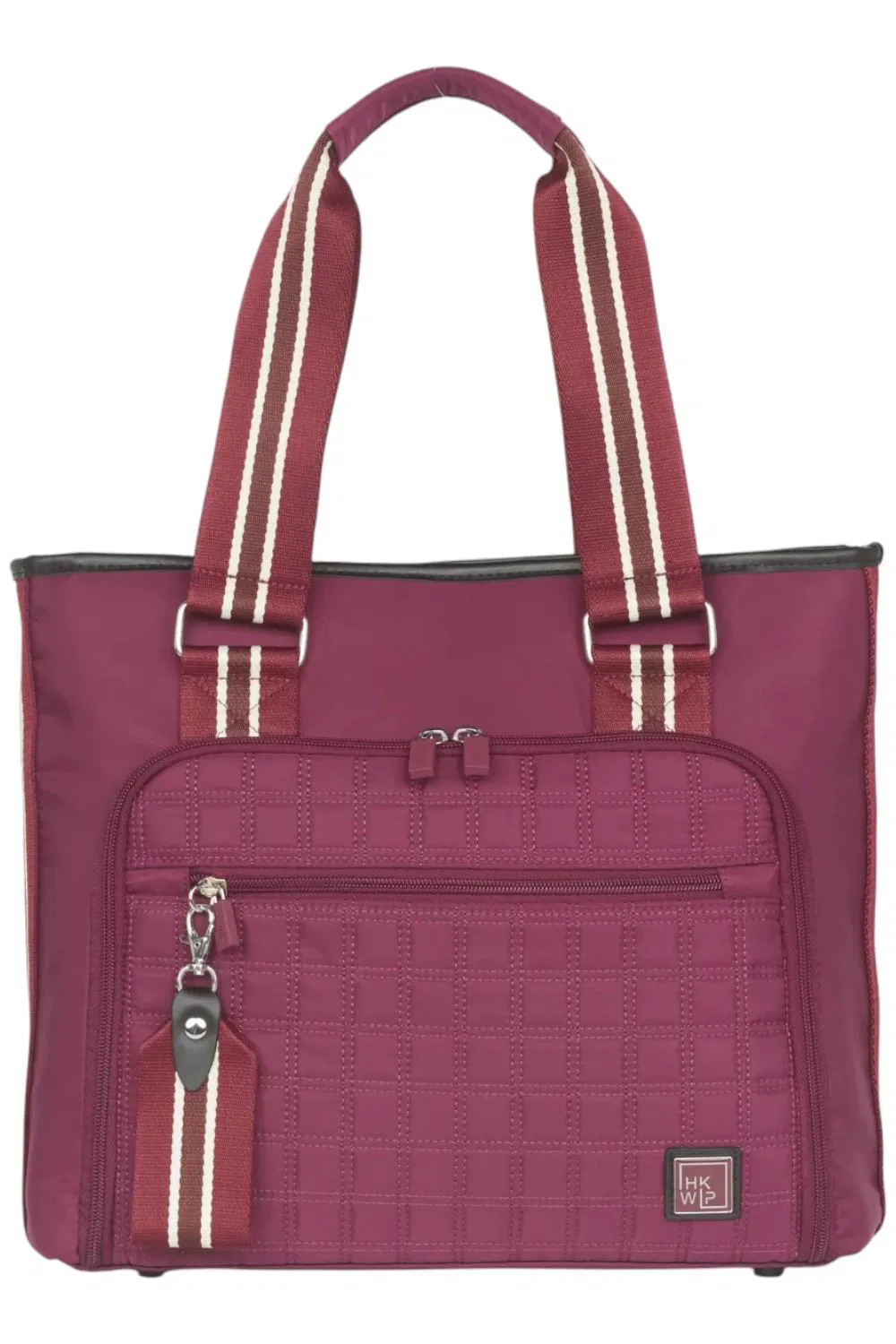 IHKWIP Quilted Convertible On-The-Go Tote Merlot 15590₽