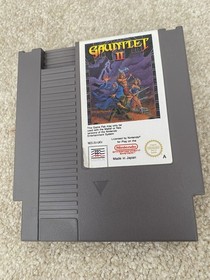 Gauntlet II 2 Nintendo NES en caja y completo PAL UK CIB RARO y funda protectora