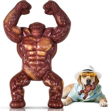 Indestructible Dog Toys for Aggressive Chewers Extreme Tough Dog Toys (Beef) A+