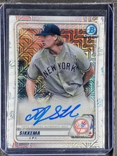 Sikkema, T.J. - 2020 Bowman Chrome Mega Box - Autograph