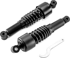 11.75" Rear Lowering Shocks Adjustable Preload for 1980-2025 Harley Touring