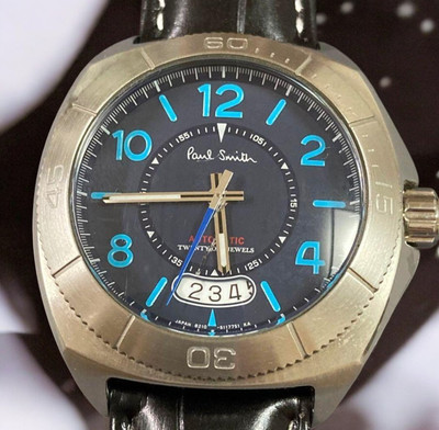 Paul Smith Automatic Watch Paul Smith Automatic Diver Watch Black