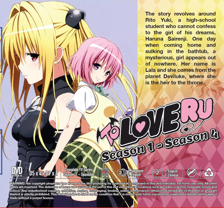 JUN142695 - TO LOVE-RU DARKNESS COMP COLL DVD - Previews World