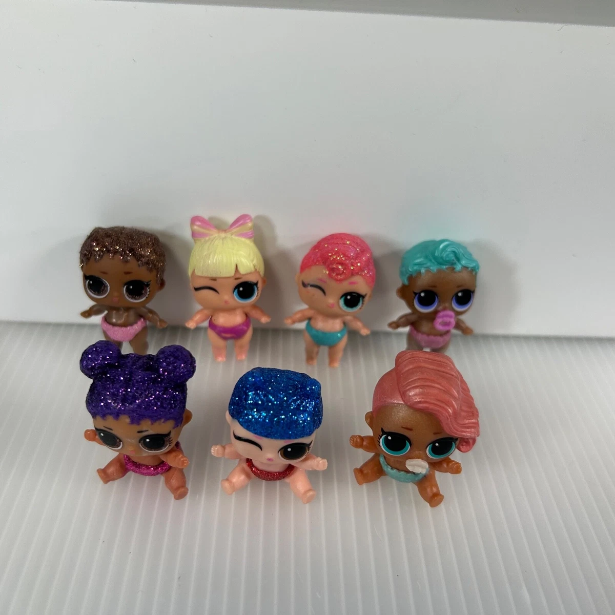L.O.L. Surprise Little Baby Sister Doll Lot Of 7 MGA