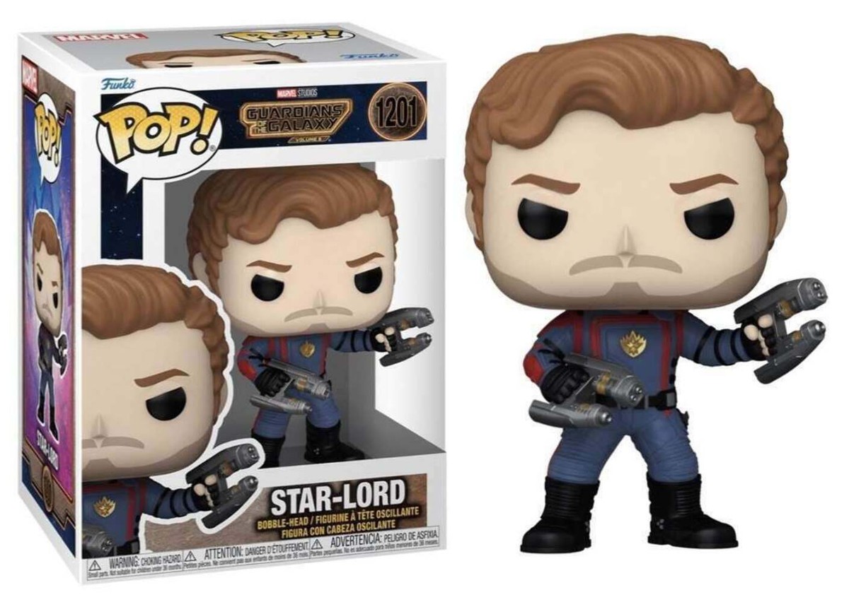 Funko POP! Marvel: Guardians of The Galaxy Star-Lord #1201
