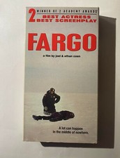 Fargo (VHS, 1996) Frances McDormand, William H. Macy, Steve Buscemi Coen Brother