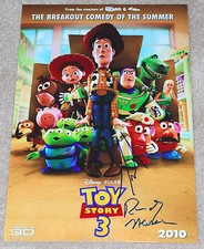 RANDY NEWMAN SIGNED AUTHENTIC 'TOY STORY 3' 12X18 PHOTO w/COA PROOF COMPOSER