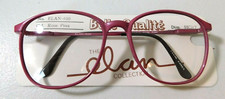 Vintage ELAN 600 Rose Pink 55/17 P3 Carbon Eyeglass Frame New Old Stock  405