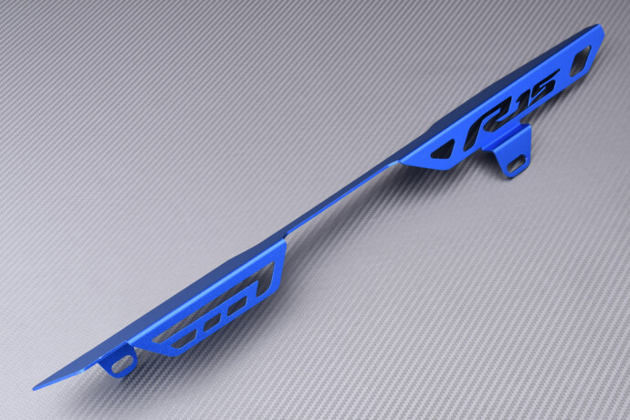 Protège chaîne bleu anti-projection pour protéger la YAMAHA MT-125