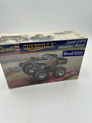 Collectible Revell Quadzilla Ford 4X4 Monster Truck Factory Sealed 1/24 85-7702