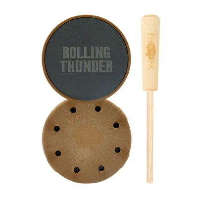 Rolling Thunder Game Calls Turkey Thunderdome Pot / Hickory Striker USA Made