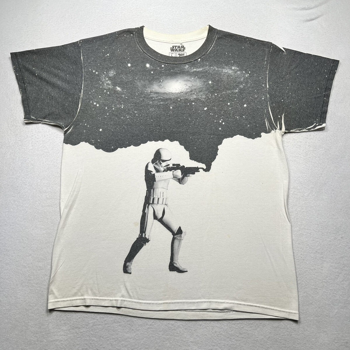 Mustache Brigade Star Wars Storm Trooper T Shirt Large 2013