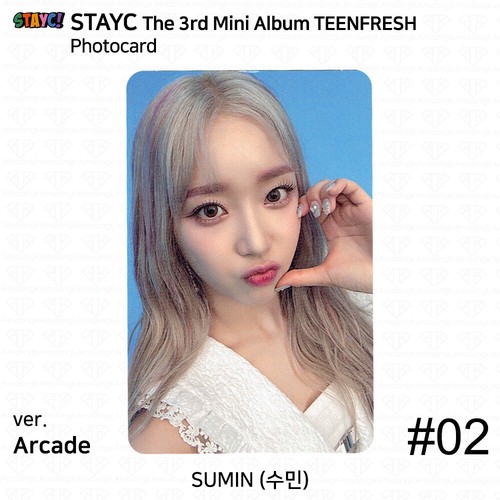StayC 3rd Mini Album TEENFRESH Original Ver Digipack Ver Photocard 4cut Photo - Picture 26 of 120