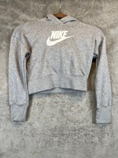 Nike Unisex Sportswear Club Fleece Crop Hoodie Little Kids/Big Kids 