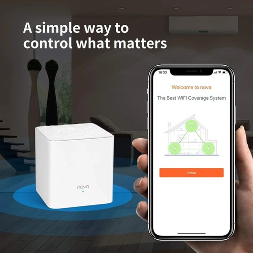 WiFi System (MW3)-Up To 2000 Sq.ft Whole Home Coverage Replaces Wi-Fi Router - Picture 6 of 18