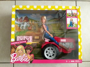 barbie tractor