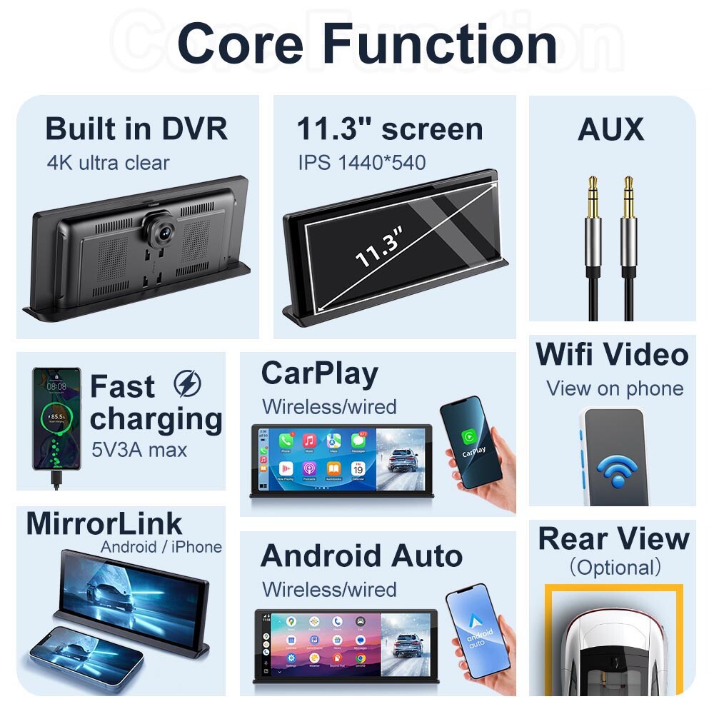 S*U様 11.3インチ 4K Car play .android Auto デ S*U様 11.3インチ 4K Car play .android Auto デ S*U様