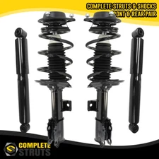 Front Complete Struts & Rear Shock Absorbers for 2011-2016 Hyundai Elantra Sedan