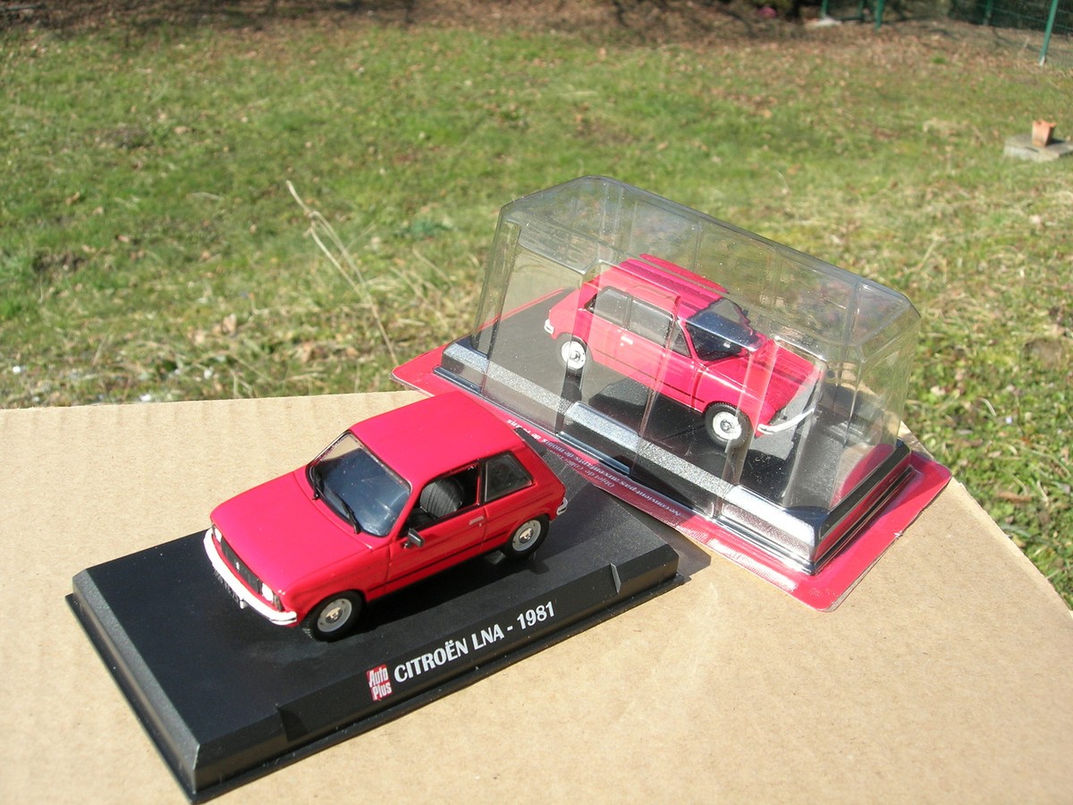 Miniature CITROËN LNA 1981 Noir - IXO ALTAYA 1/43 - Occasion Avec Boîte