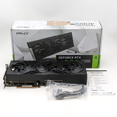 PNY NVIDIA GeForce RTX 4080 SUPER 16GB GDDR6X VERTO OC GPU