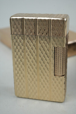 5. )) HADSON TRIUMPH FEUERZEUG GOLD - LAGERBESTAND / NEUWERTIG - FUNKTIONIERT