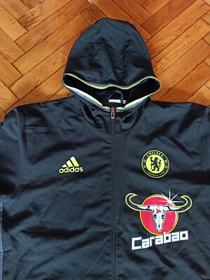 Chelsea Soccer Zip Top England Hooded Adidas Coat Football