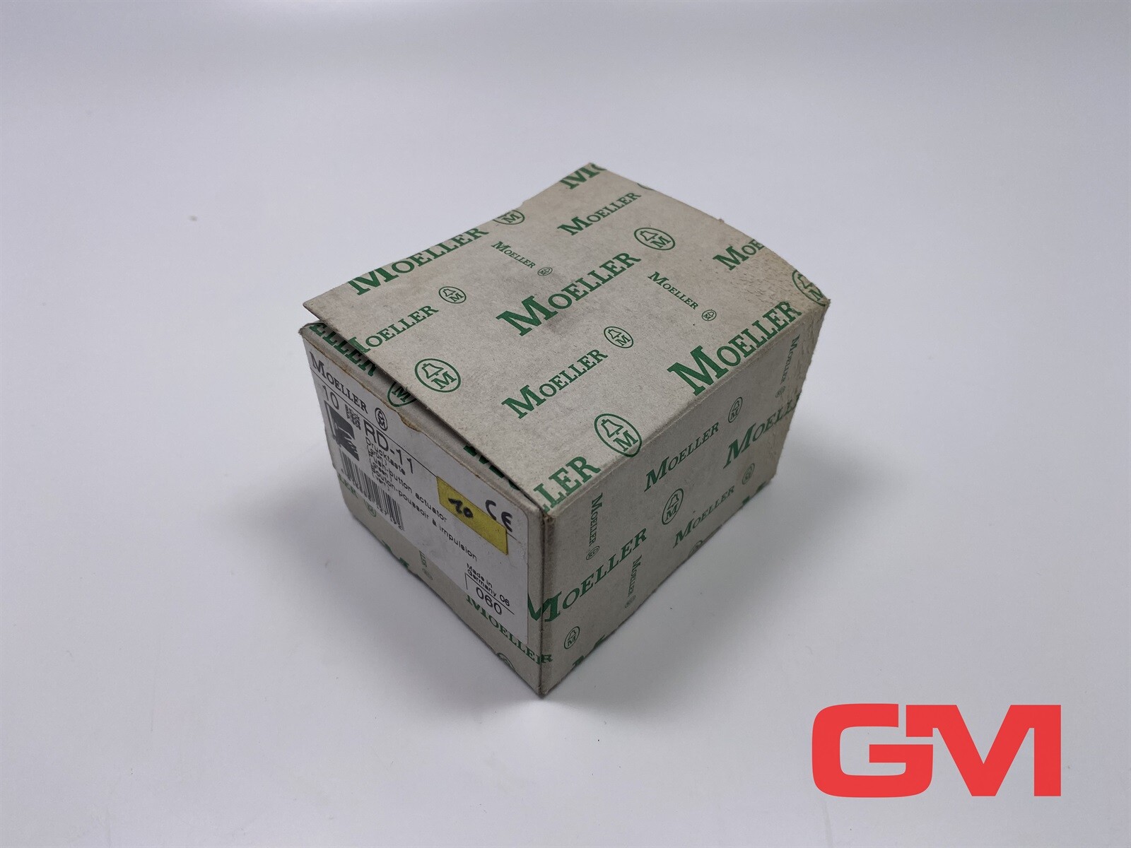 Pack of 10x Moeller Push-Button RD-11 Actuator Command System Green