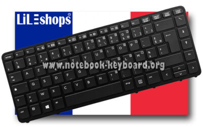 Clavier AZERTY Français Pour HP ZBook 14 G1 / G2 - Neuf, Compatibilité Station De Travail Mobile