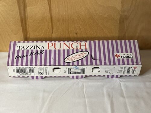 Vintage Fidenza Tazzina 3 Punch Glasses 3” Cups Italian New - Picture 7 of 7
