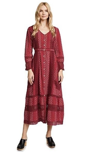 LoveShackFancy Desert Victorian Maxi 