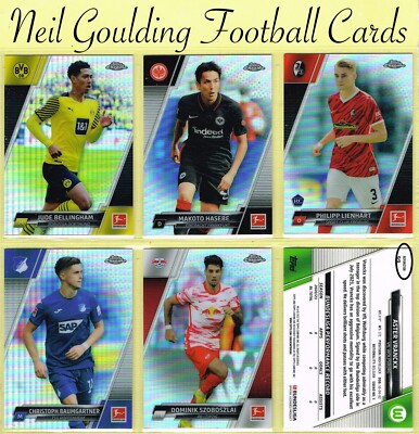 Topps Deutsche Bundesliga 2021-22   CHROM - REFRAKTOR PARALLEL   Fußballkarten