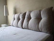 ROMA Schienale letto POGGIATESTA cuscini TESTIERA imbottita TESTATA