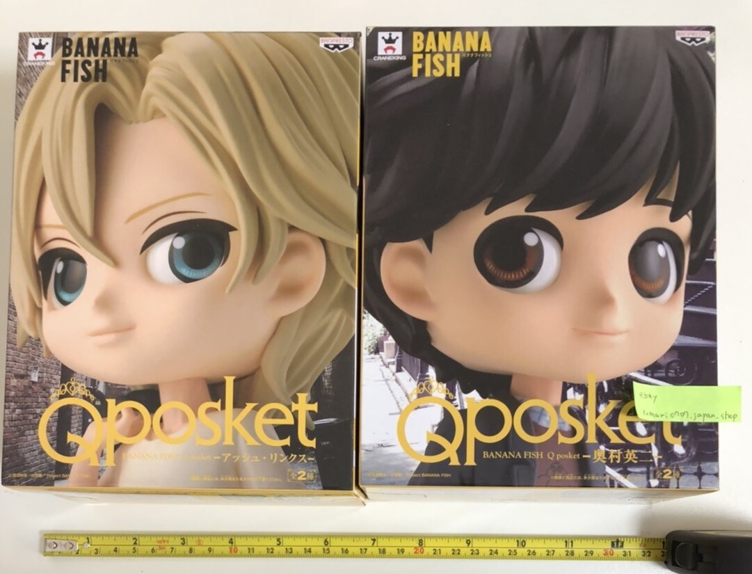 Qposket banana fish eiji ash figure set B color manga anime eBay