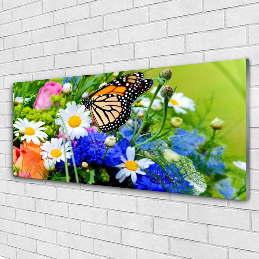 Tableau grand format plexiglas pour habiller un mur vide 125x50 cm