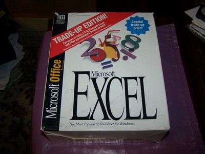 Microsoft Excel Version 5.0 CD-ROM