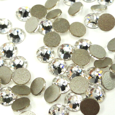 CRYSTAL 001 clear Austrian 2058/2088 Flatback Rhinestone nail art Pick Size QTY