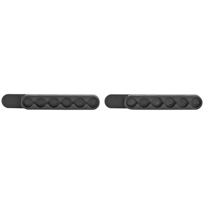 DeSantis Gunhide Swift Strip Speed Loader 38/357 Caliber Black 6 Round 2 Pack