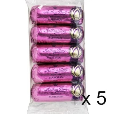 Anthon Berg Marzipan bread 5-pack (5x5 pcs) - Danish Marzipan