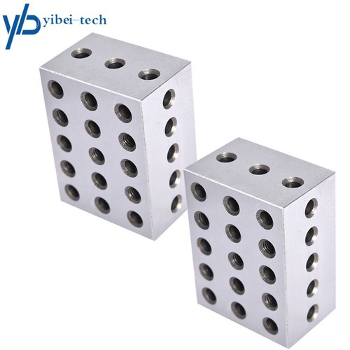 1 Matched Pair 2-3-4 234 Blocks 23 Holes .0002" Ultra Precision Machinist Jig - Picture 4 of 10