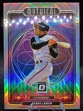 2021 Panini Donruss Optic Mythical Barry Larkin Silver Holo Prizm #M8 