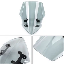 ABS Plastic Motorcycle Windshield WindScreen for Yamaha MT-15 2018-2020 Gray E