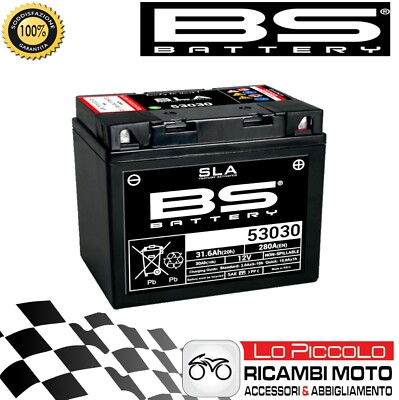 53030 BATTERIA BS BATTERY AGM SLA BMW R 90/6 900 1973 1974 1975 1976 | eBay