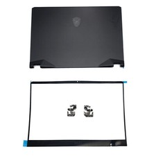 For MSI GE76 GP76 10UE 11UE MS-17K1 17K2 17K3 Top Back Cover Bezel Hinges Black
