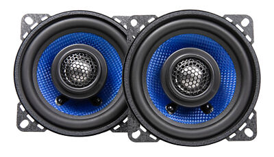 Pair Hifonics HCC4CX 4'' 75 Watt 2-Way Coaxial Car Audio Speakers