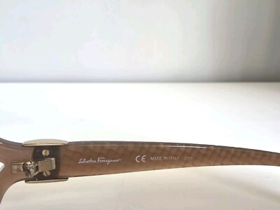 NEW Salvatore Ferragamo SF 770S 665 Opal Rose Sunglasses with Brown Lenses Salvatore Ferragamo SF 770S 665 Opal Rose Sunglasses with  main image 4