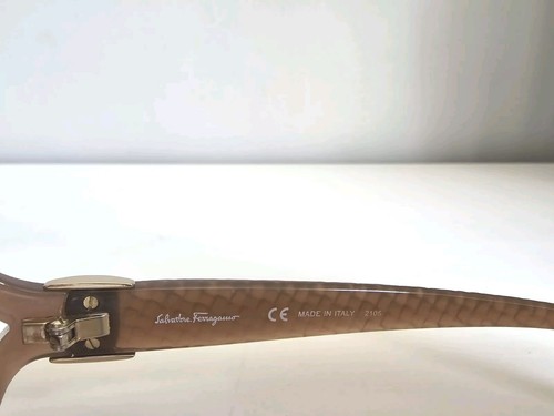 Salvatore Ferragamo SF 770S 665 Opal Rose Sunglasses with Brown Lenses - Picture 7 of 9